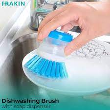 Multicolor Dish Washbasin Plastic Cleaning Brus